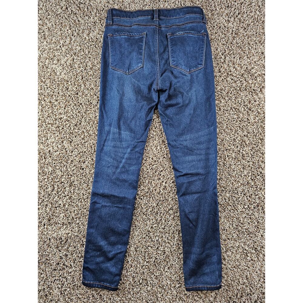 STS Blue Womens Sz 29 Skinny Leg Blue Jeans Dark Wash - Picture 4 of 4